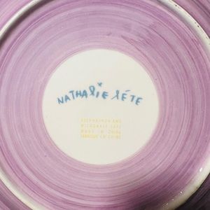 NWT Anthropologie Nathalie Lete La Tour Eiffel Paris Dinner Plate